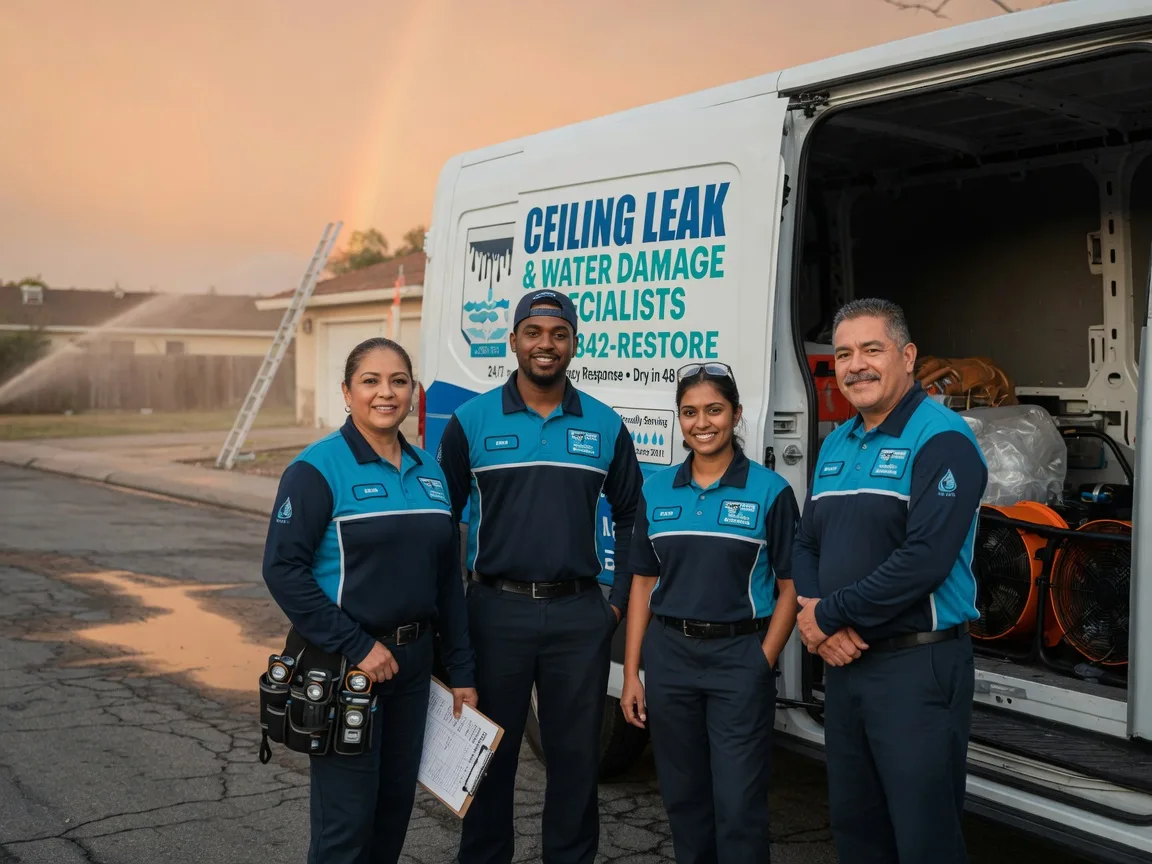 Ceiling Leak Cleanup company in Deming, WA
